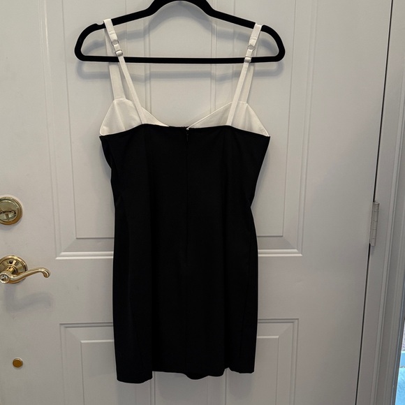 NEW Abercrombie & Fitch Contrast Sweetheart Corset Mini Dress - small petite - Picture 5 of 6